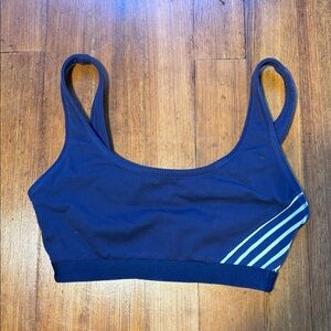 J.Crew X New Balance Navy Blue Sports Bra size XS gently worn